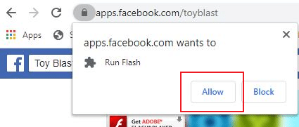 how to unblock adobe flash player in firefox